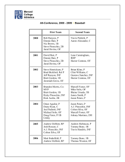 Merced College Athletics All-Conference, 2000