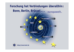 Marie Curie &ndash; Fellowships in FP 6