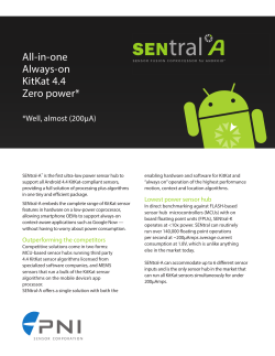 All-in-one Always-on KitKat 4.4 Zero power*