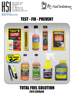 TEST - FIX - PREVENT TOTAL FUEL SOLUTION