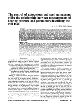 the relationship between measurements of bearing pressure and