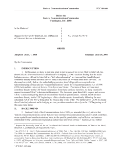 Federal Communications Commission FCC 08