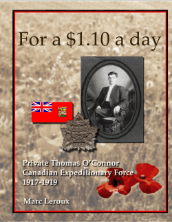 4,621 Miles - Canadian Great War Project