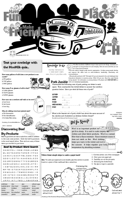 Livestock - Indiana 4-H