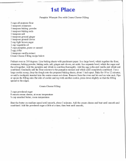 3 cups all-purpose flour 1 teaspoon cinnamon 1 teaspoon baking