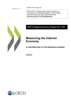 Measuring the Internet Economy