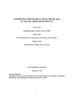C:\BRIAND\Cohtstud\NCDS Working Papers\wp38 HJ Dependance