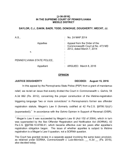 j-36-2016 - Pennsylvania Courts