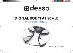 digital bodyfat scale