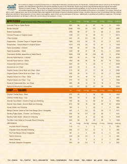 SOUPand SALADS - On the Border NorCal