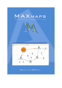 MAXQDA 2007 MAXMaps