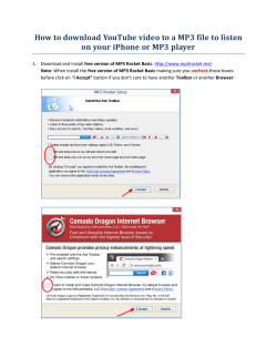 How to YouTube video to a MP3 file to listen on your