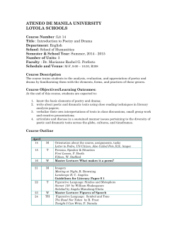 File - Dr. Perfecto`s Classes