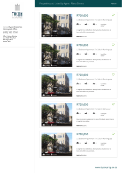 Search Results - Tyson Properties