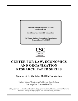 Geert Ridder and Gerard J. van den Berg, A Cross