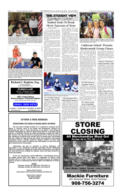 store closing - The Westfield Leader