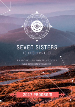 2017 PROGRAM ( given on arrival)