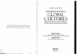 GLOBAL CULTURES