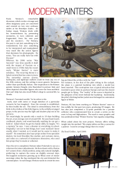 Paola Ventura`s remarkable dioramas, which evoke a strange and