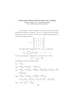 Full text - The Fibonacci Quarterly