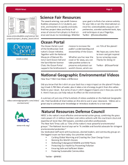 Science Fair Resources Ocean Portal National Geographic