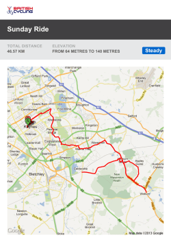 Sunday Route - Steady