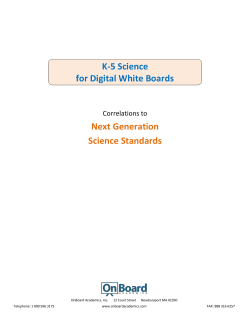 Next Generation Science Standards