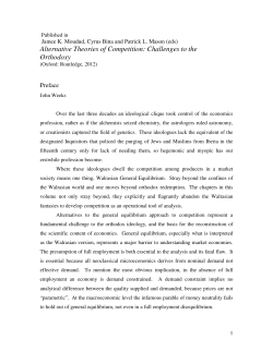 2012 Fallacy of Competition: Markets and the