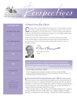A Word from the Editor