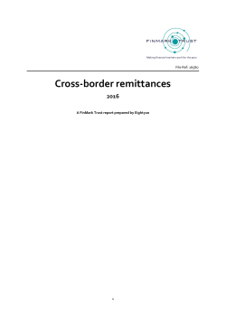 Cross-border remittances
