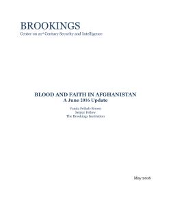 counterinsurgency and state-building efforts are struggling