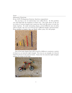 Knex-Pyth-Comp - Detroit Mercy Sites