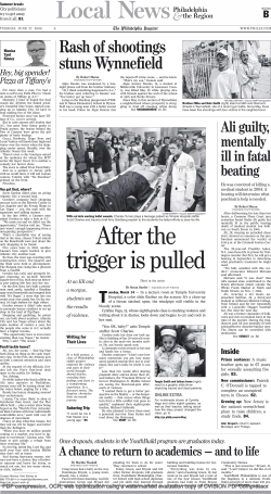 Philadelphia Inquirer - June 2006