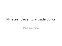 Nineteenth-century trade policy