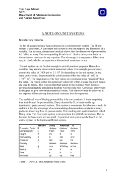A NOTE ON UNIT SYSTEMS
