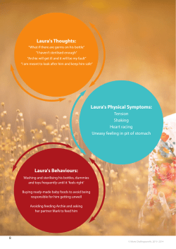 Laura`s Thoughts: Laura`s Physical Symptoms: Laura`s