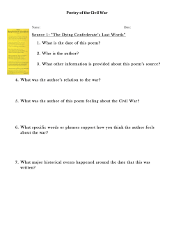 Student Analysis Worksheet