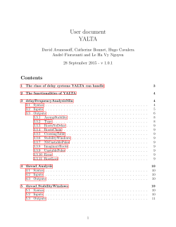 User document YALTA