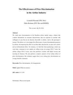 The Effectiveness of Price Discrimination in the