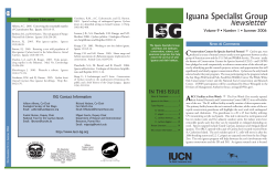 Booklet - Iguana Specialist Group