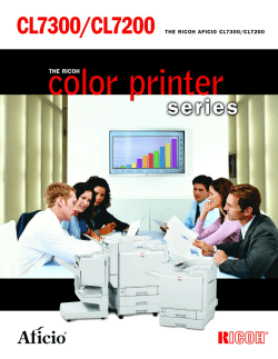 CL7300/CL7200 - Add Type Business Equipment Ltd.