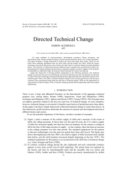 Directed Technical Change