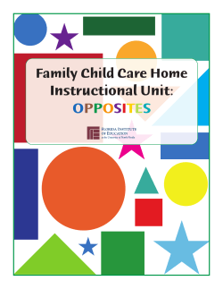 OPPOSITES - University of North Florida