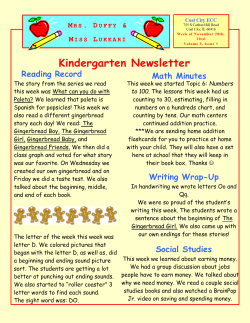 File - Mrs. Duffy`s Kindergarten