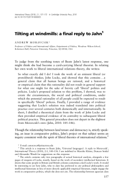 Tilting at windmills: a final reply to Jahn