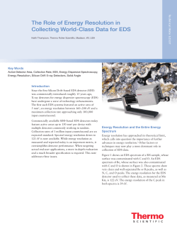 The Role of Energy Resolution in Collecting World