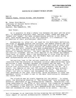 Tobacco Pipes, Cotton Prices, and Progress