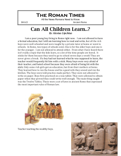 The Roman Times