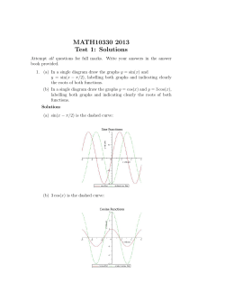 MATH10330 2013 Test 1: Solutions