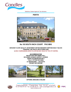 PERTH No 1B SOUTH INCH COURT PH2 8BG